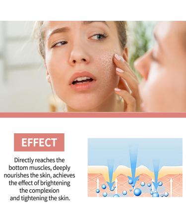 Squalane+Vitamin C Rose Moisturizer Anti Wrinkle Face Cream Repair Skin Cream Facial Cream for Moisturizing Hydrating Anti-Dull Anti-Wrinkle Firming & Brightening Cream - Buy Online on GoSupps.com