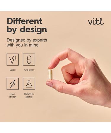 Vitl Active Pro Bio Probiotic Daily Supplement - 30 High-Strength Capsules with 14 Billion Live Cultures Per Tablet - Help Keep Your Gut Healthy - Strengthen Immunity & Support Brain Function Active Pro Bio 30 count (Pack of 1) - Buy Online on GoSupps.com