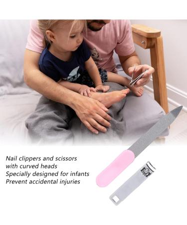 Baby Nail File Portable Great Gift 6pcs Convenient Baby Nail Kit for Travel for Home for Nursery - Buy Online on GoSupps.com