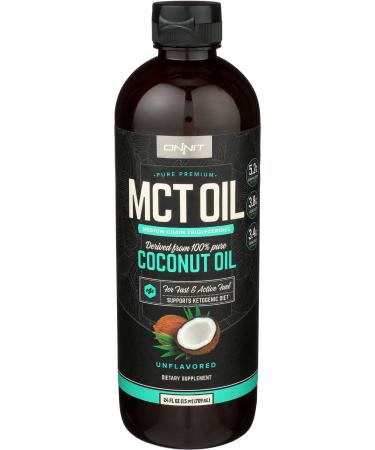 Onnit MCT Oil Unflavored 24 fl oz (709 ml)