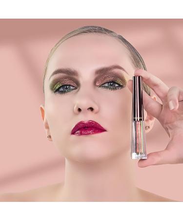 CHARMACY Liquid Duochrome Eyeshadow Set - Long Lasting Glitter Eye Shadow with Metallic Pigments for Quick Drying, Sparkling Eye Makeup - 1.6g (101) - Buy Online on GoSupps.com