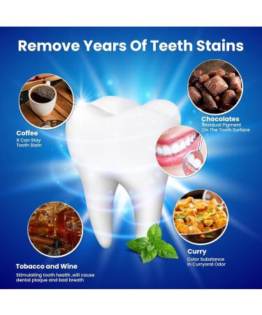 Enamel Safe Teeth Whitening Strips - Non-Sensitive 14 Pack | 28 Pcs Mint Flavor - Fast & Effective Results - Buy Online on GoSupps.com