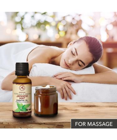 Buy Pure Japanese Mint Oil 30ml - Natural Mentha Arvensis for Aromatherapy | Fragrance Lamp & Diffuser | Best for Beauty & Wellness - Buy Online on GoSupps.com