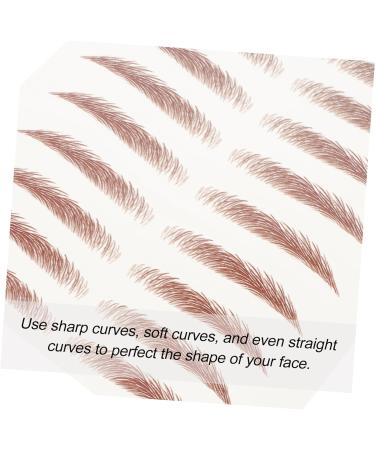  FRCOLOR FRCOLOR Eco Imitation Eyebrow Stickers Eyebrow Hair-Eyebrow Lip Stickers for Women Transfer Stickers to Decorate Eyebrow Size - Buy Online on GoSupps.com