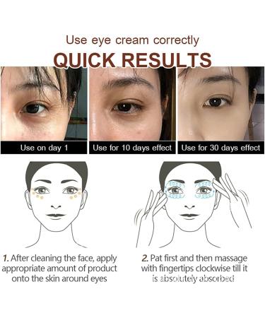 Vibrant Glamour Magic Eye Cream - 28 Seconds to Remove Eye Bags, Wrinkles & Dark Circles - Anti-Aging Formula - Set of 5 - Buy Online on GoSupps.com