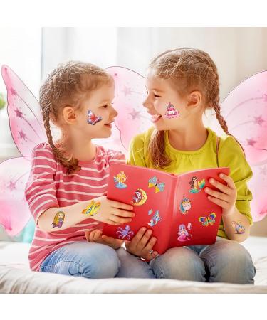 Zayvor 306CT Kids Temporary Tattoos - Butterfly Unicorn Mermaid Designs | Birthday Party Favors | Halloween & Christmas Costume Accessories - Buy Online on GoSupps.com