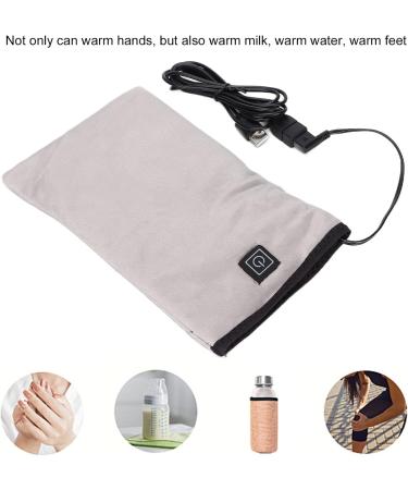 Heated Gloves 3 Settings Electric Heated Mittens Gloves Heated Beauty Hand Mittens Heating Gloves for Spa Hand Care Women Beauty Nail Art Manicure Warmer Mittens Warming Mitts USB(grey) - Buy Online on GoSupps.com