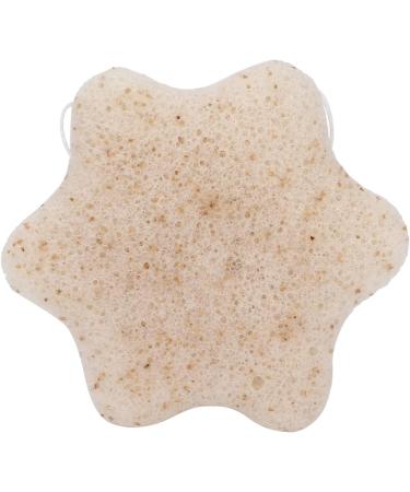 ZJchao Konjac Fiber Exfoliating Facial Sponge - Gentle Cleansing for Sensitive Skin Reusable Hydrating Puff - Buy Online on GoSupps.com