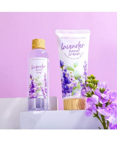 Green Canyon Spa Lavender Gift Basket - 10 Pc Set, Perfect for Birthday & Anniversary, Ideal Holiday Gift for Her - Buy Online on GoSupps.com