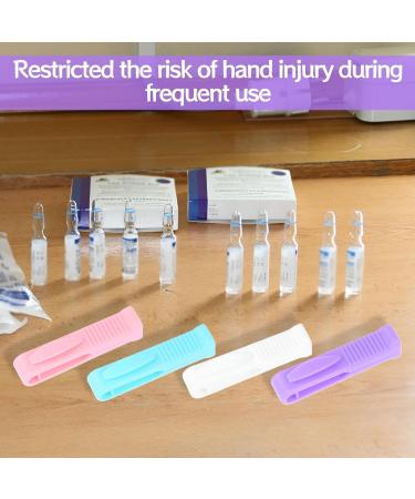 Ampoule Opener 8 Pcs Plastic Vial Opener Glass Ampule Breaker Reusable Ampule Breaker Ampule Cutting Tool Bottle Glass for Nurse Doctor - Buy Online on GoSupps.com