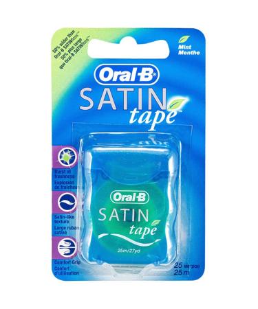 Oral-B Satin Tape Dental Floss Mint 25 m 1
