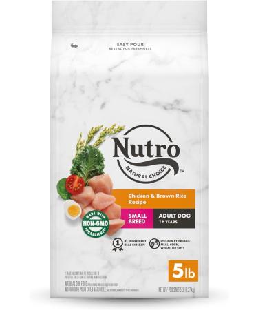 NUTRO NATURAL CHOICE Small Breed Adult Dry Dog Food + NUTRO Wet Dog Food Cuts in Gravy Bundle Small Adult + Dog Food 12x100g Chicken 2.27 kg (Pack of 1) - Buy Online on GoSupps.com