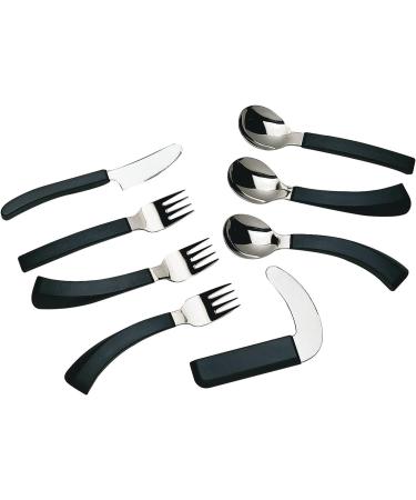 Amefa Right-Handed Right-Angled Spoon - Ergonomic Design for Easy Grip - Buy Online on GoSupps.com