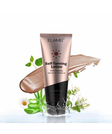 Tanning Lotion Self Tanner Self Tanner for Deep Bronze Tan Sunless Tanning Lotion for Women Men Natural Looking Fake Tan