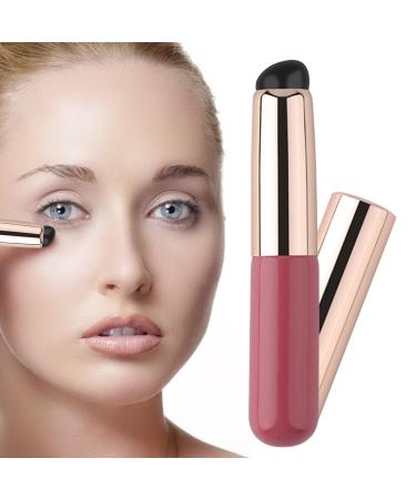 Elastic Concealer Brush Silicone Lip Brush Soft Lip Applicator Silicone Lip Brush Portable Multifunctional Tool for Women Girls Females Ladies Advancers and Beginners