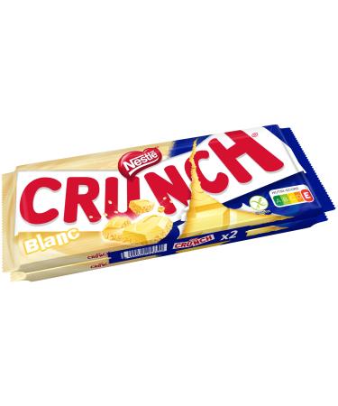 Crunch - White Chocolate - 100g Tablet - Pack of 2