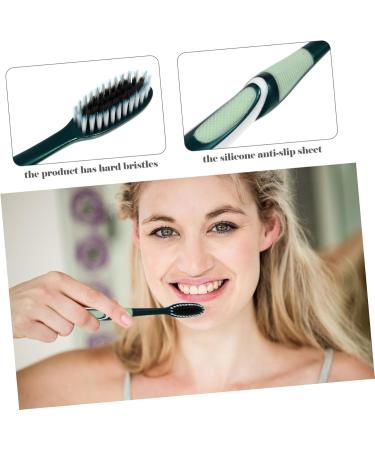 Minkissy Adult Toothbrush Set - 4 High Bristle Density Oral Cleaning Tools for Travel | Durable Effective Home Dental Care Solutions - Buy Online on GoSupps.com
