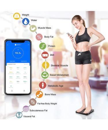 RENPHO Bluetooth Body Fat Scale with Health Analyzer - 396lbs Capacity - Buy Online on GoSupps.com