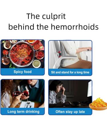 SaYcom Natural Herbal Strength Hemorrhoid Capsules - Rapid Relief for Itching, Burning, and Pain - 1 Box - Buy Online on GoSupps.com