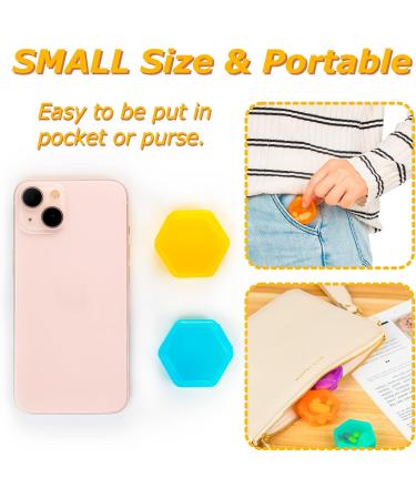 Small Pill Organizer - 7 Day Travel Pill Box BPA Free Mini Medicine Storage - Compact & Portable for Travel Pocket & Purse - Rainbow Colors - Buy Online on GoSupps.com