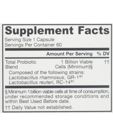 Jarrow Formulas Fem-Dophilus 60 Veggie Capsules - Womens Probiotic for Urinary Tract Health - 1 Billion CFU - 60 Servings - Buy Online on GoSupps.com