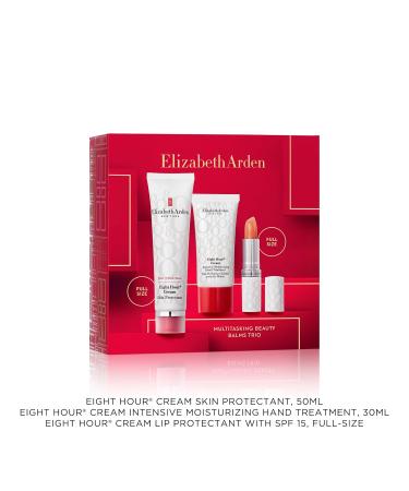 Buy Elizabeth Arden Eight Hour Nourishing Skin Essentials 3-Piece Travel Size Moisturizing Skincare Holiday Gift Set - International Shipping Available - Buy Online on GoSupps.com