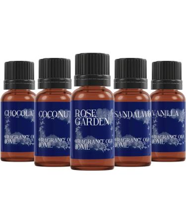 Mystic Moments Fragrant Oil Starter Pack - Best 5 x 10ml Essential Oils for Aromatherapy - International Shipping Available - Buy Online on GoSupps.com