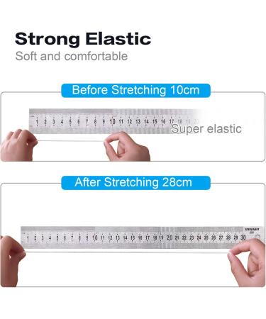Elastic Bands 55 Yards - Stretchy Round Elastic Cord for DIY Sewing, Knitting, Arts & Crafts - Buy Online on GoSupps.com