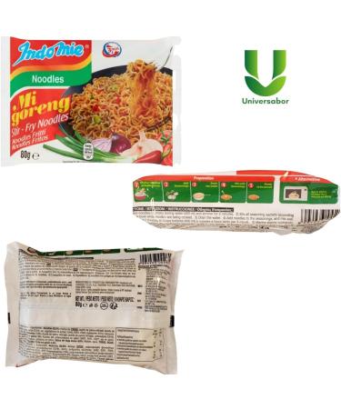 Universabor Indomie Mi Goreng packaging 80 g x 10 pieces - Buy Online on GoSupps.com