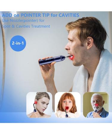 YooJooHee Red Light Therapy for Cold Sores & Pain Relief - 5 Wavelengths - Buy Online on GoSupps.com