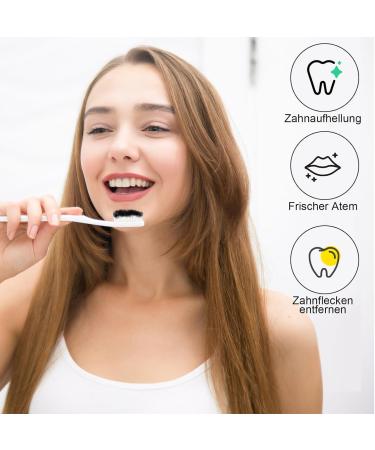 Charcoal Teeth Whitening Powder - Natural Activated Carbon for Teeth Stains & Fresh Breath | Shop Internationally - Buy Online on GoSupps.com