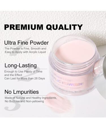 Major Diji 60g Pink Acrylic Nail Powder - Professional 3D Nail Extension & Carving for Long-Lasting Manicures | Ideal Beauty Gift - Buy Online on GoSupps.com