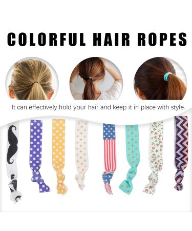 Buy Lurrose 48-Piece Colorful Knotted Headband Set - Premium Hair Ties & Ponytail Holders for Women Girls & Children | International Shipping Available - Buy Online on GoSupps.com