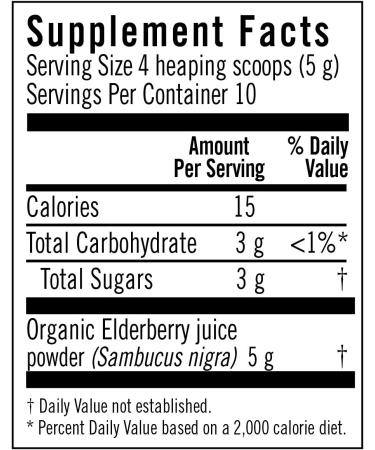 Flora Sambu Guard Elderberry Crystals 1.7 oz - Immune Support & Antioxidants - Buy Online on GoSupps.com