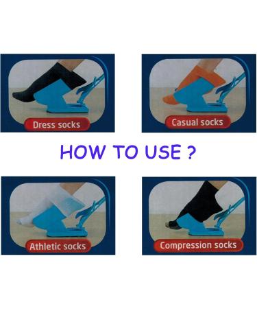 Duokirs Sock Aid for Easy Dressing - Ideal for Elderly Disabled & Pregnant Women Post-Hip Surgery | Shop Internationally - Buy Online on GoSupps.com