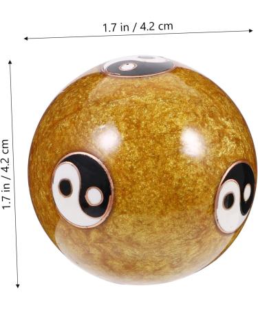 Solustre 8 STK Massage Globe & Hand Rolling Balls - Stress Relief Massage Devices for Adults - Metal Hand Massager Tool - Buy Online on GoSupps.com