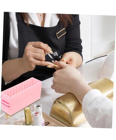 Ipetboom Box Grinding Head Storage Box Salon Tool Green Hat Fascinator Manicure and Pedicure Kit Soccer Pinata Manicure Tools Professional Nail Art Tool Nail Bit Hole Drill Pink Pp Simple - Buy Online on GoSupps.com