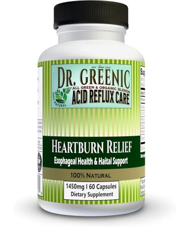 Dr. Greenic Acid Reflux Care Supplement 60 Capsules | Heartburn Relief | Esophageal Health & Haital Support - Buy Online on GoSupps.com