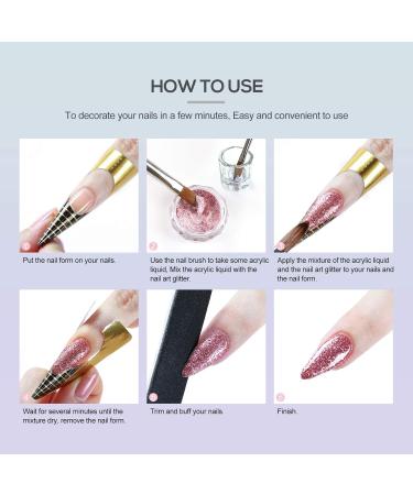 Coscelia Nail Decoration Powder and Acrylic Powder Nail Art Decorations Dust Diamond Dust for Nails N4 - Buy Online on GoSupps.com