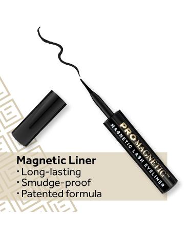Eylure PROMAGNETIC Eyeliner & Lash Kit | Faux Mink Natural Eyelashes in Black - International Shipping Available - Buy Online on GoSupps.com