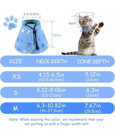 Adjustable Foldable Cat Collar for Post-Surgery & Injury Care | Best Cat Collar for Cats - International Shipping Available - Buy Online on GoSupps.com