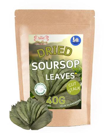 Hida Beauty Premium Leaves Cut Stalk Whole Cold Air Dried Leaves 40g Soursop Graviola Leaves Hoja De Guanabana