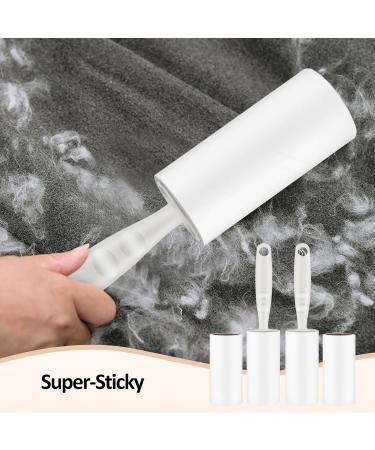 Extra Sticky Lint Rollers - 10 Rollers (60 Sheets Each) for Pet Hair Removal on Clothing Sofa Bed & Carpet | Lint Roller for Cat & Dog Hair - Buy Online on GoSupps.com