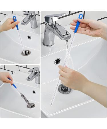 61inch Double Ended Nylon Pipe Cleaner Brush Drain Unblocker Tools with 17inch Sink Unblocker Brush for Plug Hole - Buy Online on GoSupps.com