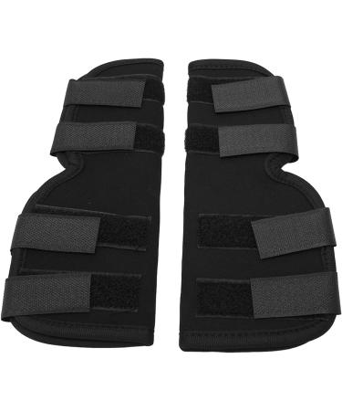 2 Pcs Black Adjustable Elastic Mesh Fabric Dog Leg Splint Brace Knee Brace for Dogs Reducing Posterative Pain (MB Cup) Coupe MB - Buy Online on GoSupps.com