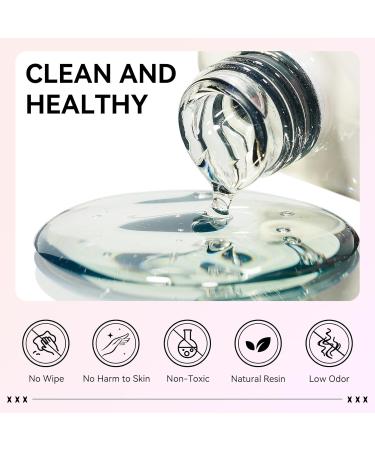 Clear 3D Sculpting Gel for Nail Art - 15ml Molding Gel for Rhinestones & DIY Nail Decoration - Buy Online on GoSupps.com
