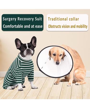 Buy Axcimond Long-Sleeved Dog Body - Post-Op Wound Protection for Small & Medium Dogs - 2XL Green | Anti-Leak Dog Cone Alternative - Buy Online on GoSupps.com