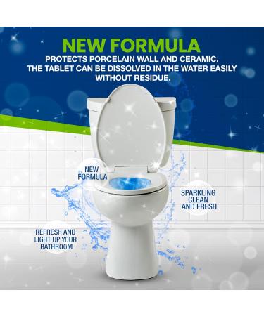True Fresh Toilet Bowl Cleaner Tablets - 24 Pack Year-Long Cleaning & Deodorizing Solution | International Shipping Available - Buy Online on GoSupps.com