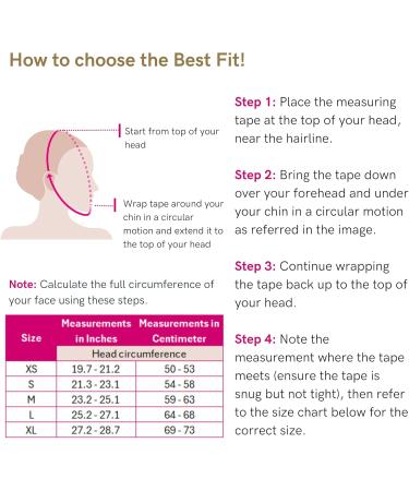 LIPOELASTIC- FM extra- Post Surgical Chin and Neck Lifting Compression Mask for Women and Men with Velcro fastener Jowl Tightening (Large) - Buy Online on GoSupps.com