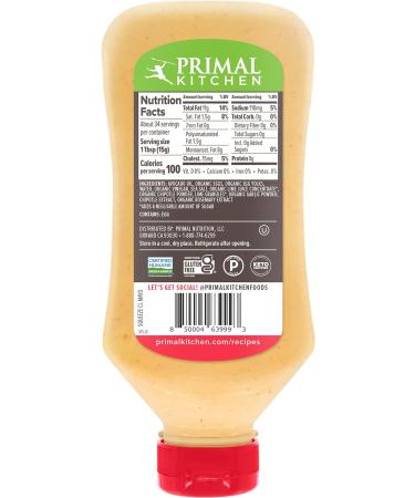 Primal Kitchen Squeeze Chipotle Lime Mayo made with Avocado Oil 17 Ounces - Buy Online on GoSupps.com